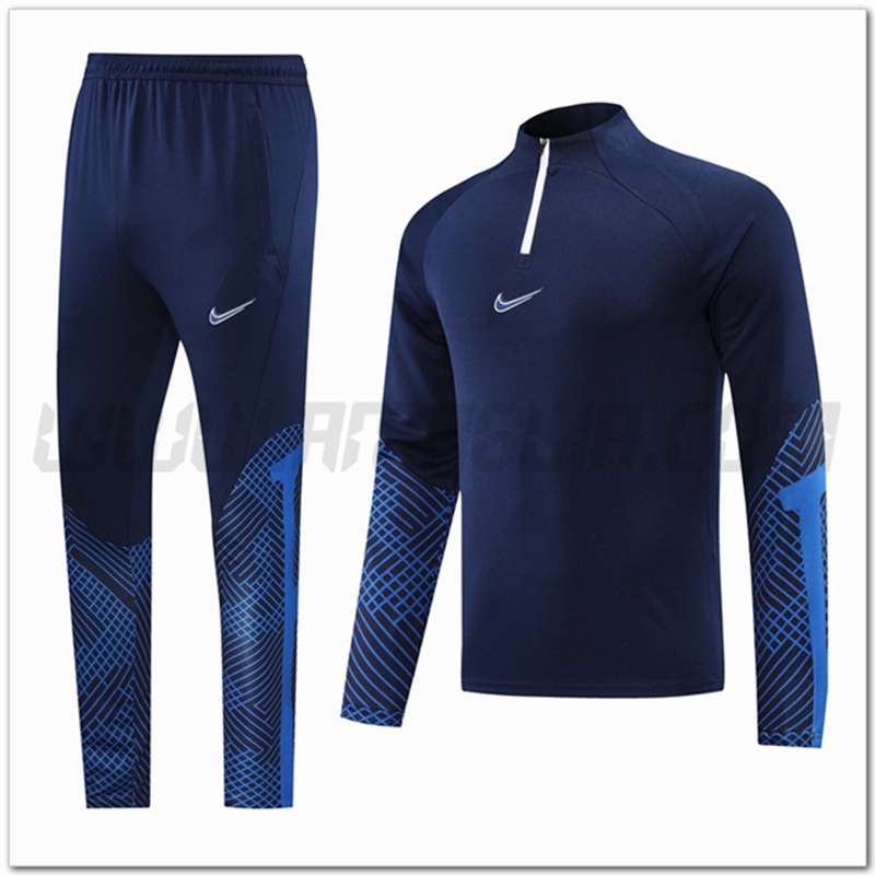 Tuta Allenamento Nike Blu Marino 2022 2023