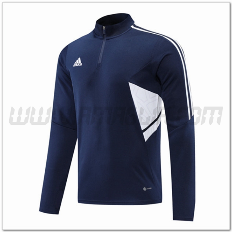 Felpa Allenamento Adidas Blu Marino 2022 2023