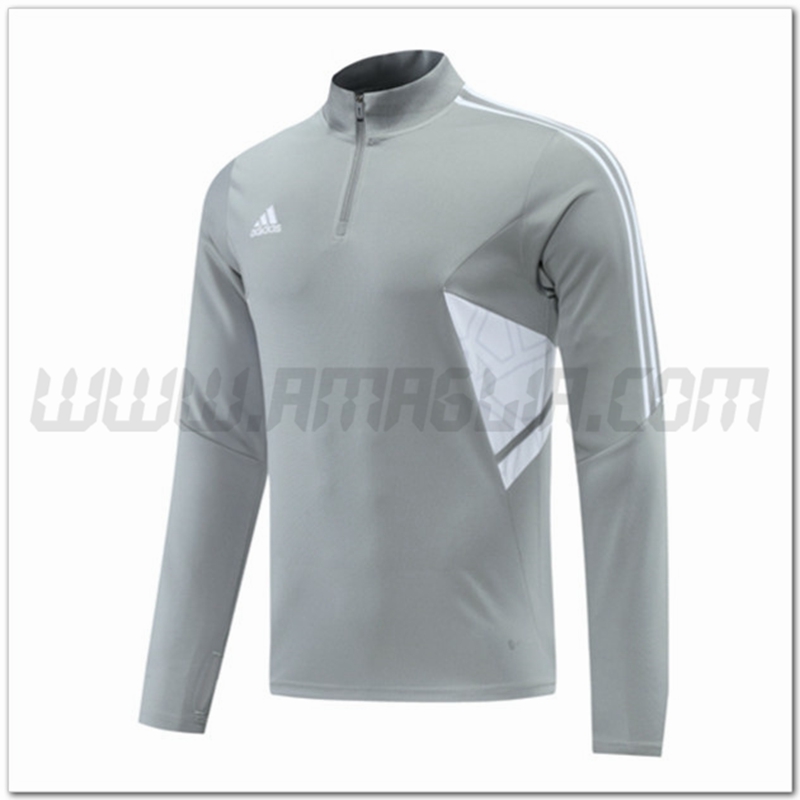 Felpa Allenamento Adidas Grigio 2022 2023