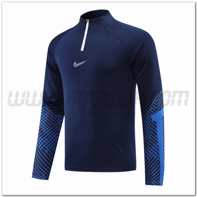 Felpa Allenamento Nike Blu Marino 2022 2023