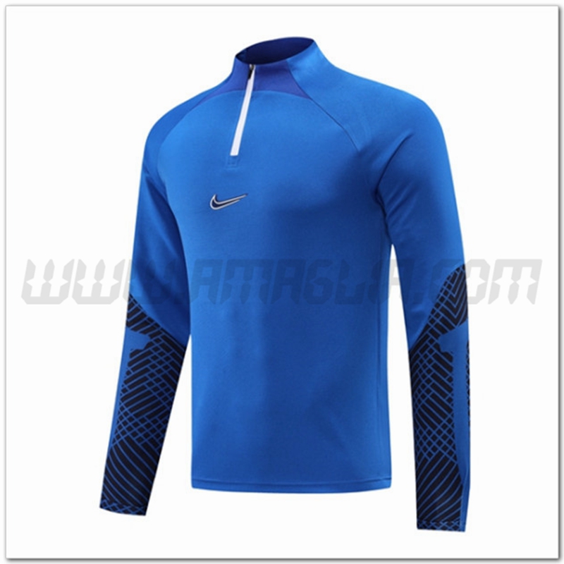 Felpa Allenamento Nike Blu 2022 2023
