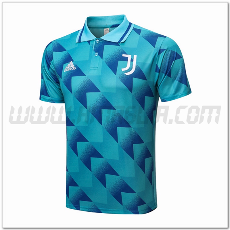 Maglia Polo Juventus Blu 2022 2023