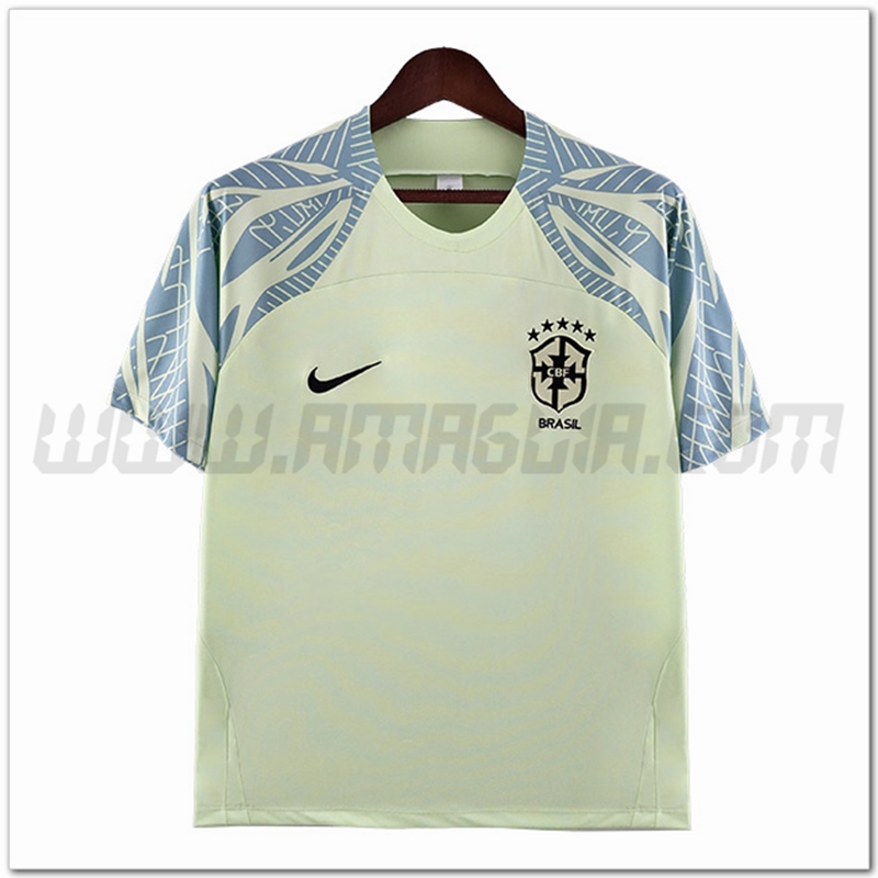 Maglia Allenamento Brasile Verde 2022 2023