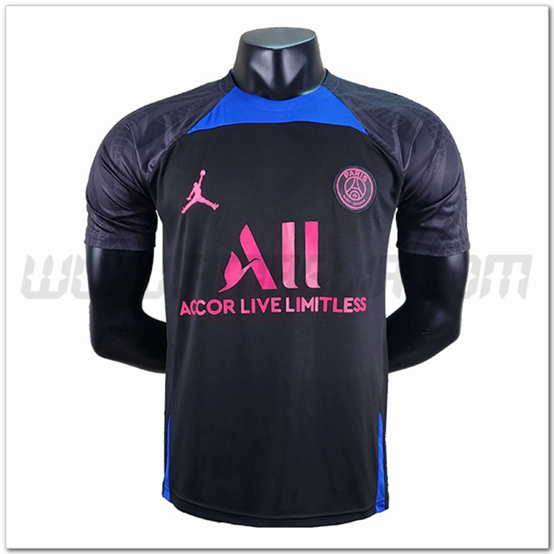 Maglia Allenamento PSG Nero 2022 2023