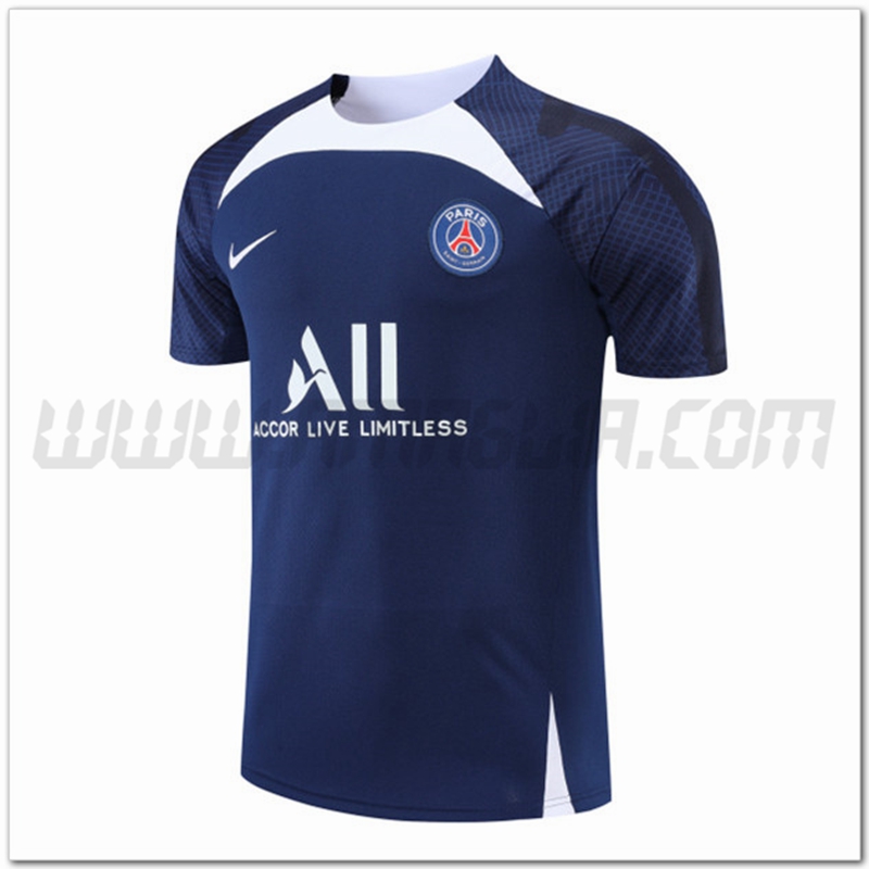 Maglia Allenamento PSG Blu Marino 2022 2023