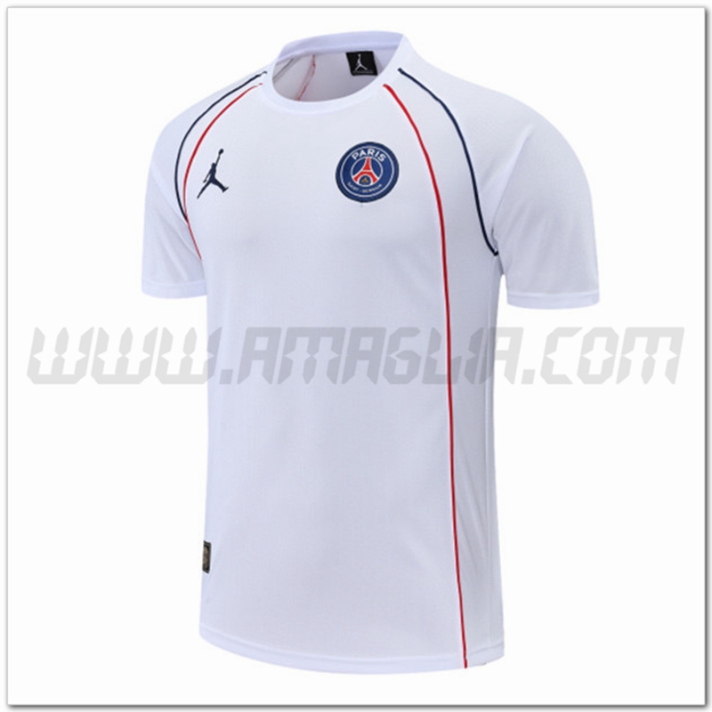 Maglia Allenamento Jordan PSG Bianco 2022 2023