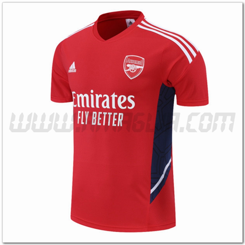 Maglia Allenamento Arsenal Rosso 2022 2023
