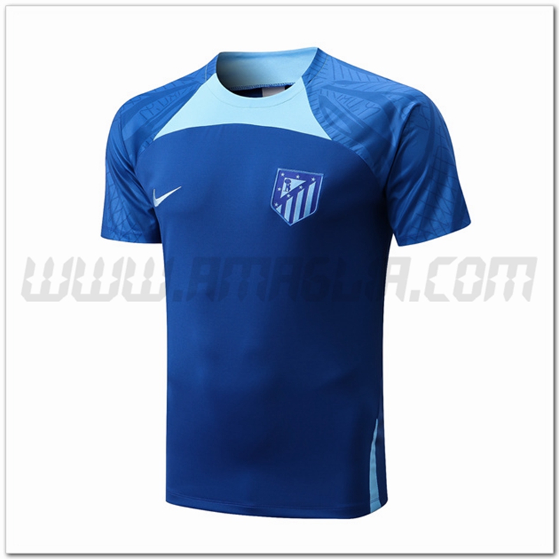 Maglia Allenamento Atletico Madrid Blu Marino 2022 2023
