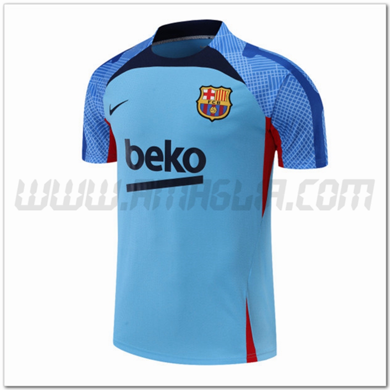 Maglia Allenamento FC Barcellona Blu 2022 2023