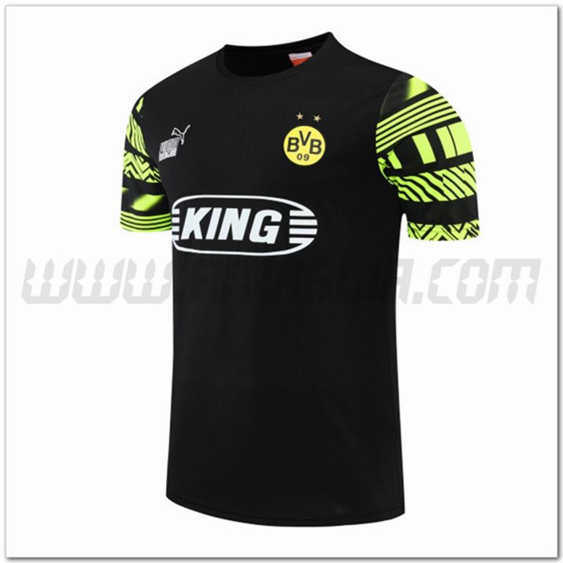 Maglia Allenamento Dortmund BVB Nero 2022 2023