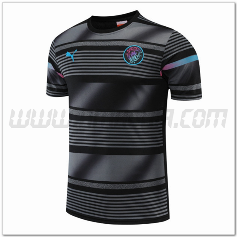 Maglia Allenamento Marsiglia OM Grigio/Nero 2022 2023