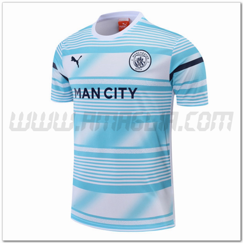 Maglia Allenamento Marsiglia OM Blu/Bianco 2022 2023