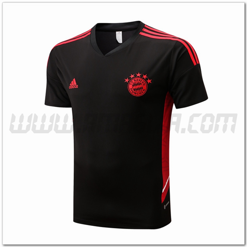 Maglia Allenamento Bayern Monaco Nero 2022 2023