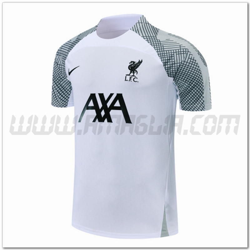 Maglia Allenamento FC Liverpool Bianco 2022 2023