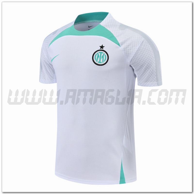 Maglia Allenamento Inter Milan Bianco 2022 2023