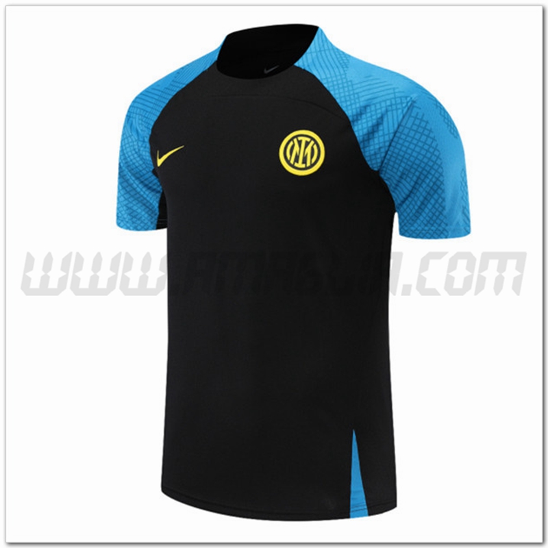 Maglia Allenamento Inter Milan Nero 2022 2023