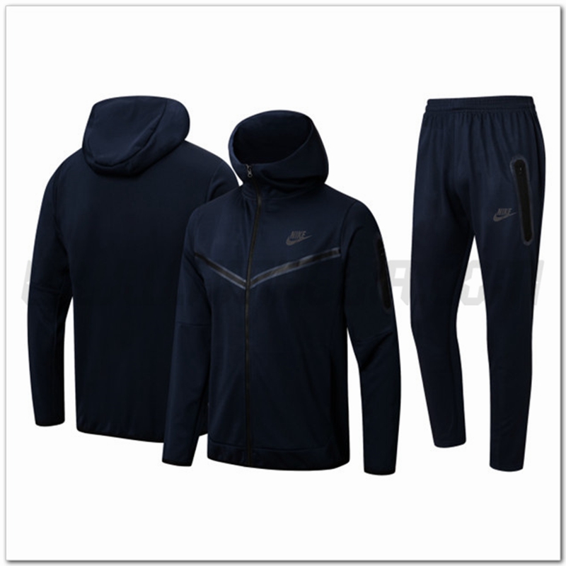 Tuta Giacca con Cappuccio Nike Blu Marino 2022 2023