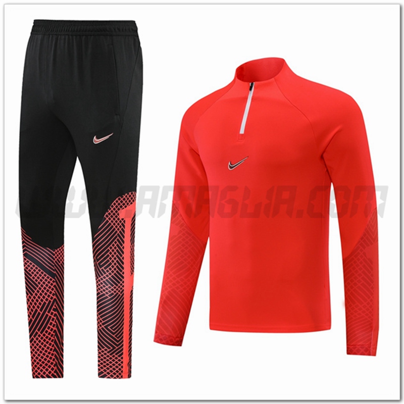 Tuta Allenamento Nike Rosso 2022 2023