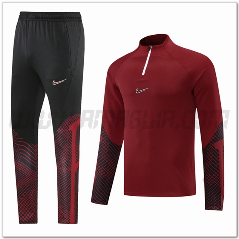 Tuta Allenamento Nike Rosso Scuro 2022 2023