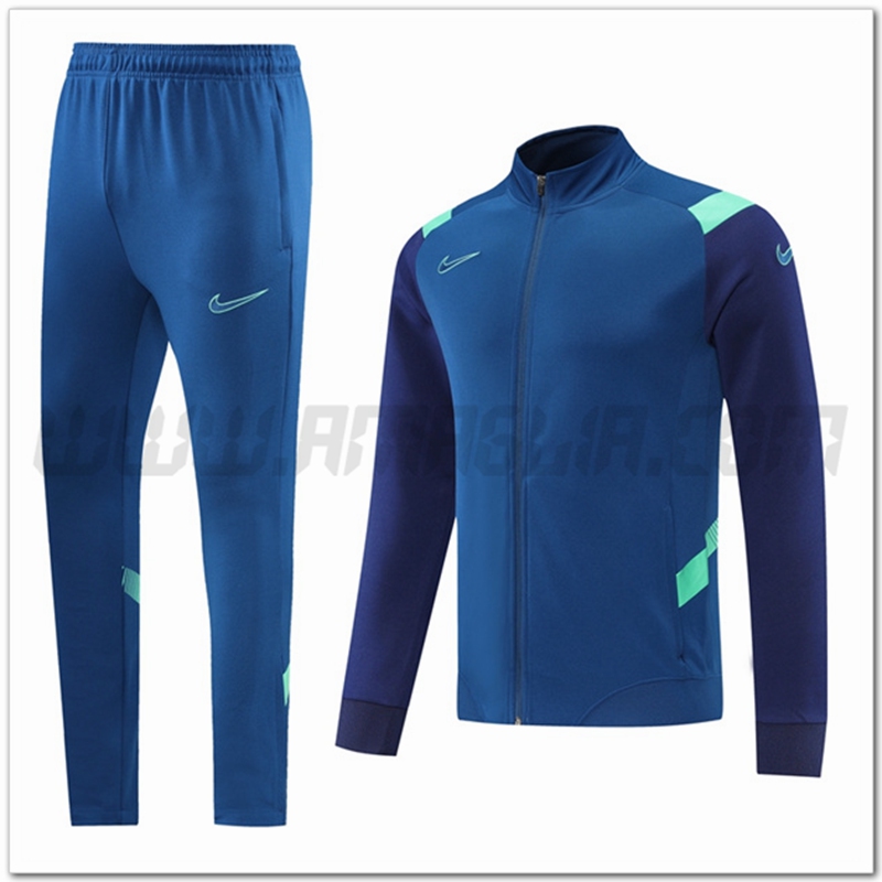 Tuta Giacca Allenamento Nike Blu 2022 2023
