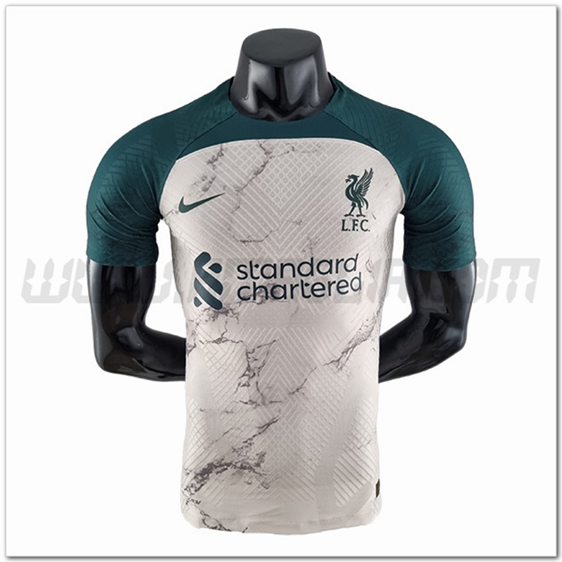 Maglia FC Liverpool Edizione speciale 2022 2023 Bianco/Verde
