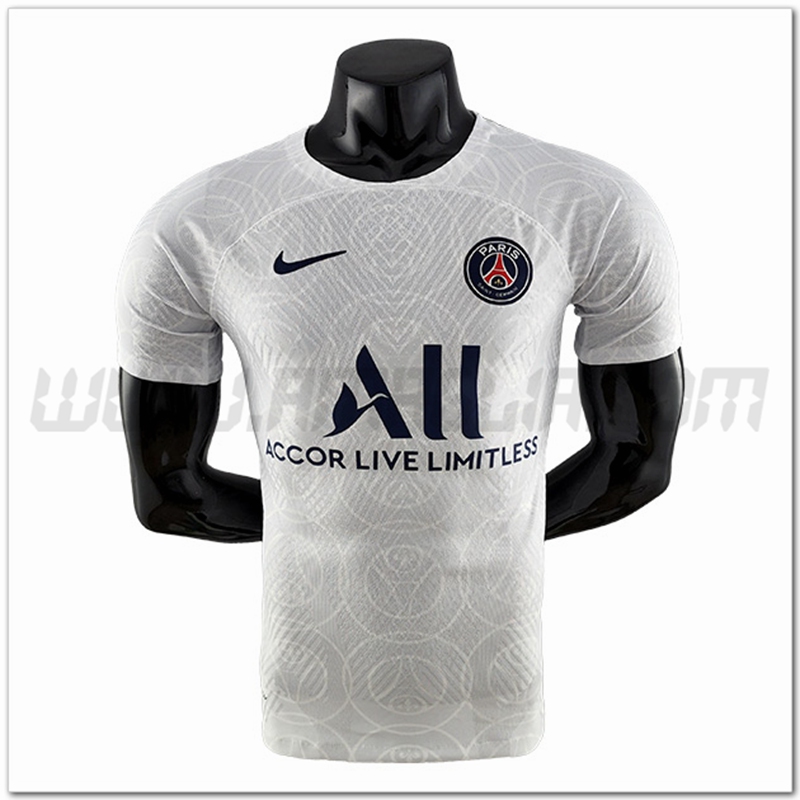 Maglia PSG Versione giocatore 2022 2023 Bianco