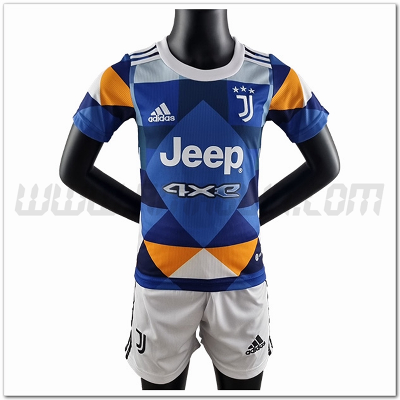 Kit Maglia Juventus Bambino Il quarto 2022 2023