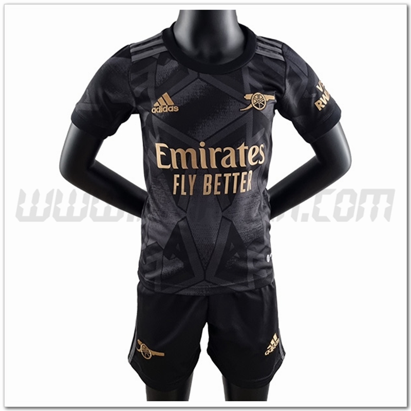 Kit Maglia Arsenal Bambino Seconda 2022 2023
