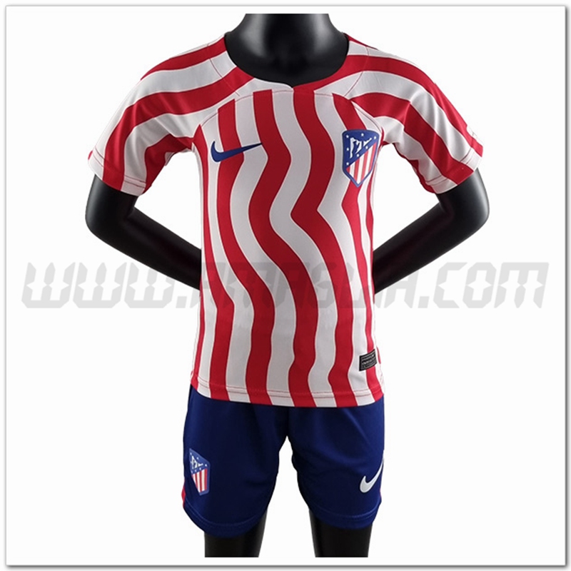 Kit Maglia Atletico Madrid Bambino Prima 2022 2023