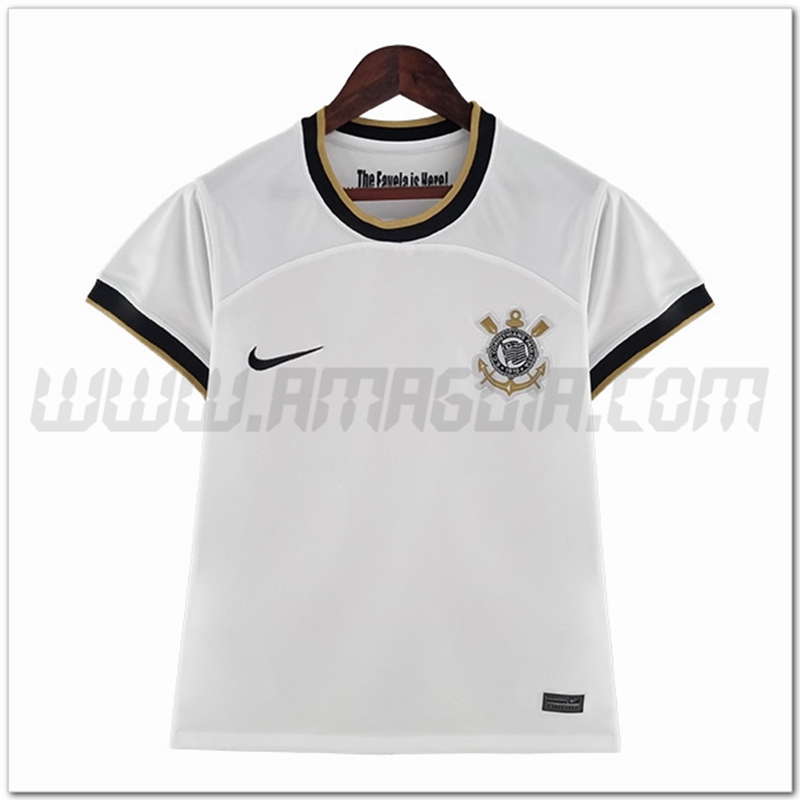 Prima Maglia Corinthians Donne 2022 2023