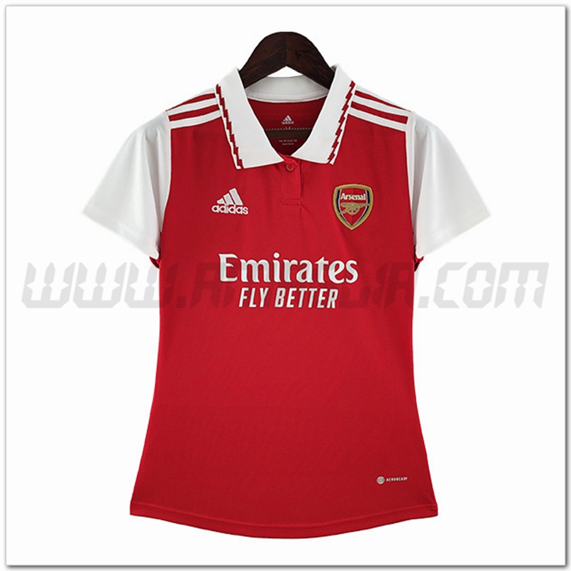 Prima Maglia Arsenal Donne 2022 2023