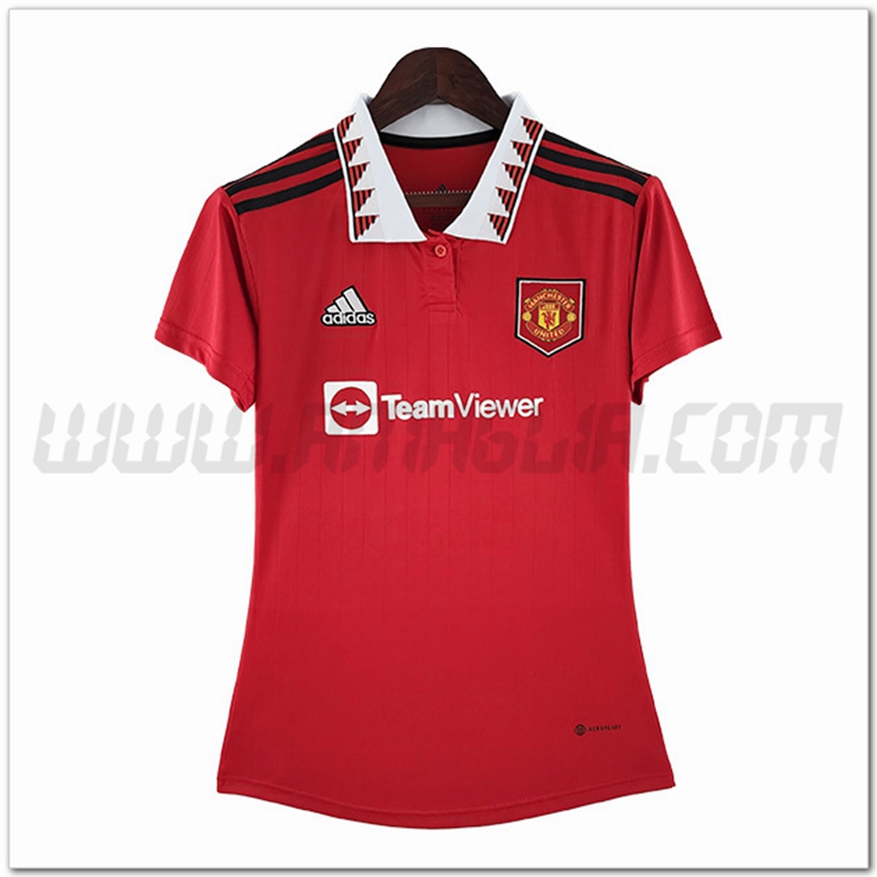Prima Maglia Manchester United Donne 2022 2023