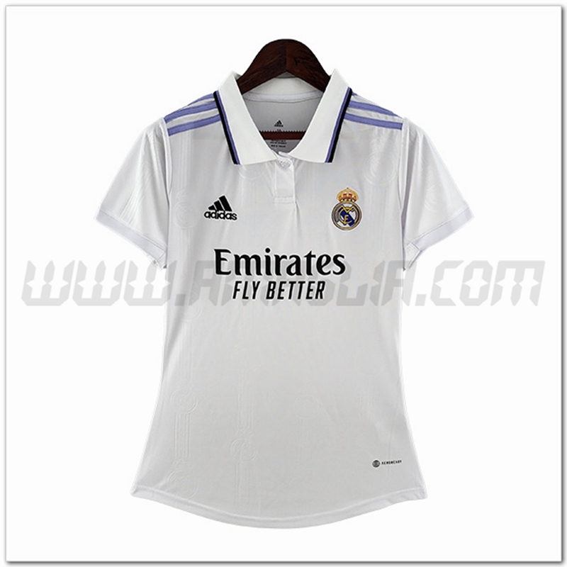Prima Maglia Real Madrid Donne 2022 2023