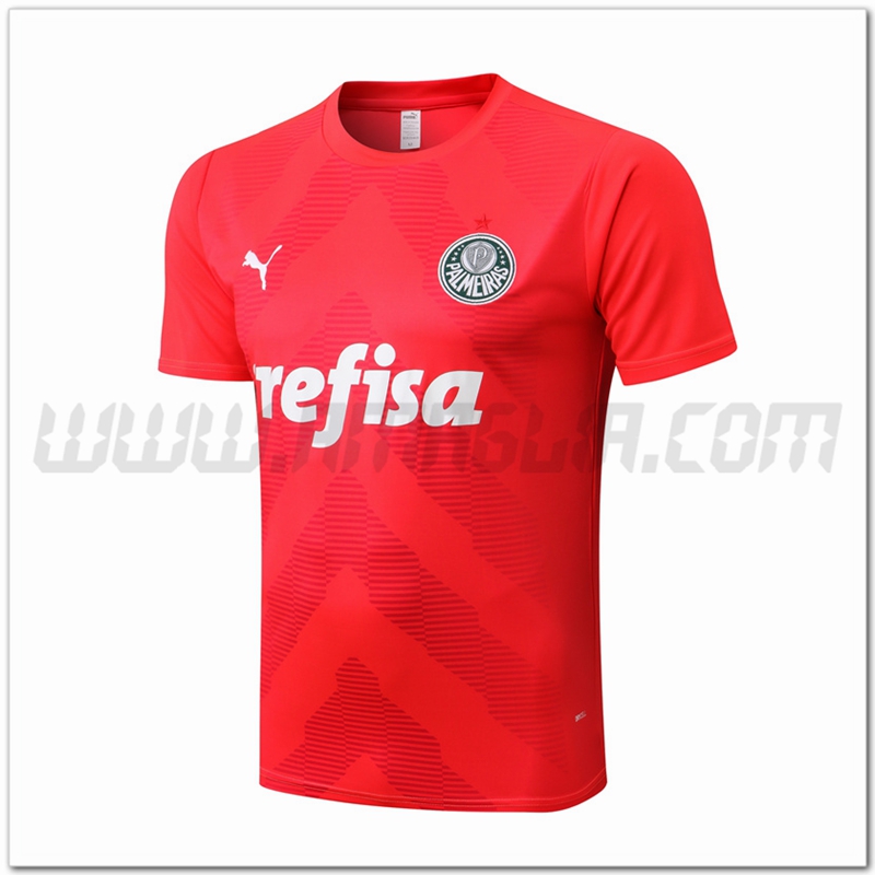 Maglia Allenamento Palmeiras Rosso 2022 2023