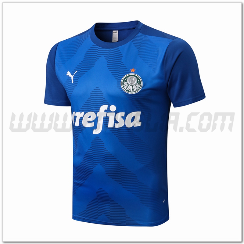 Maglia Allenamento Palmeiras Blu 2022 2023