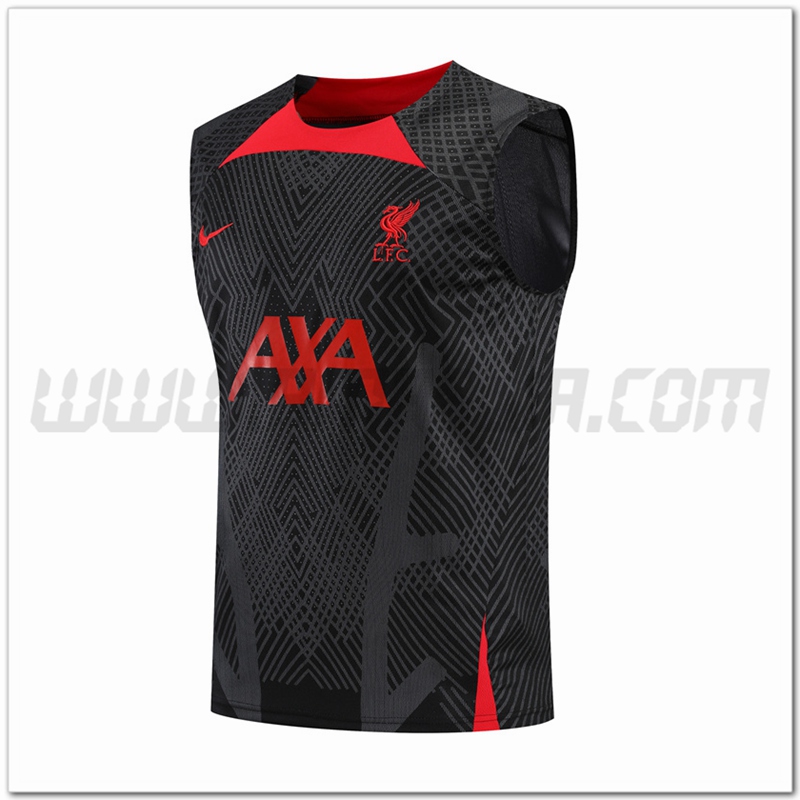Canotta da Allenamento FC Liverpool Nero 2022 2023
