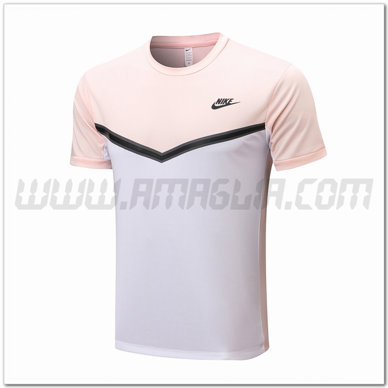 Maglia Allenamento Nike Rose/Bianco 2022 2023