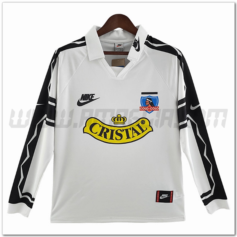 Prima Maglia Colo Colo Maniche lunghe Retro 1995