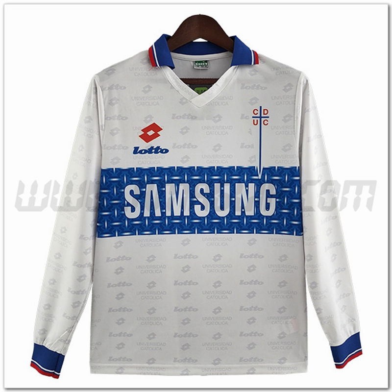 Seconda Maglia Deportivo Maniche lunghe Retro 1995