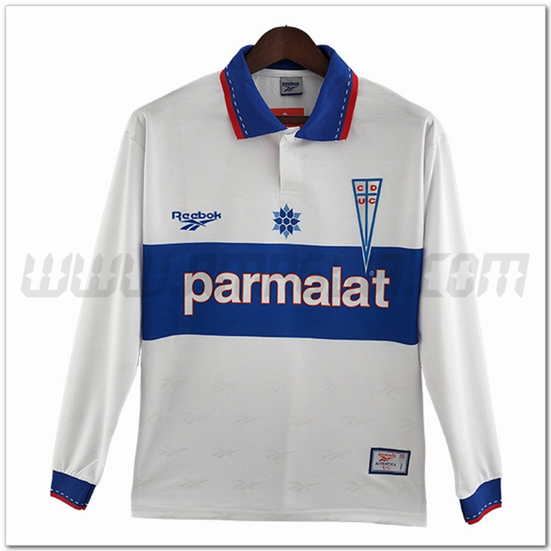 Prima Maglia Deportivo Maniche lunghe Retro 1998