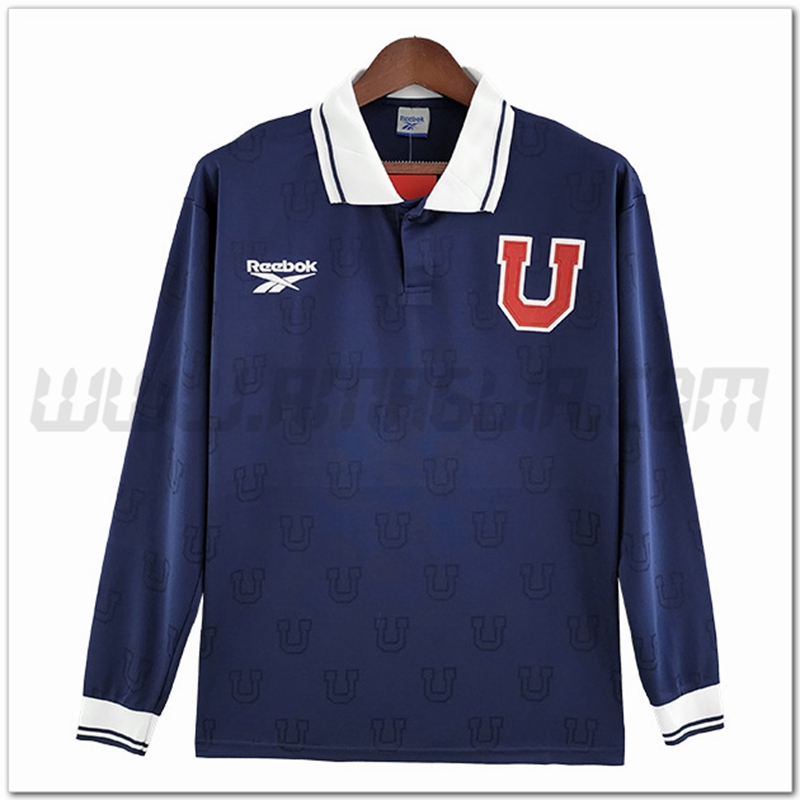 Prima Maglia Universidad De Chile Maniche lunghe Retro 1998