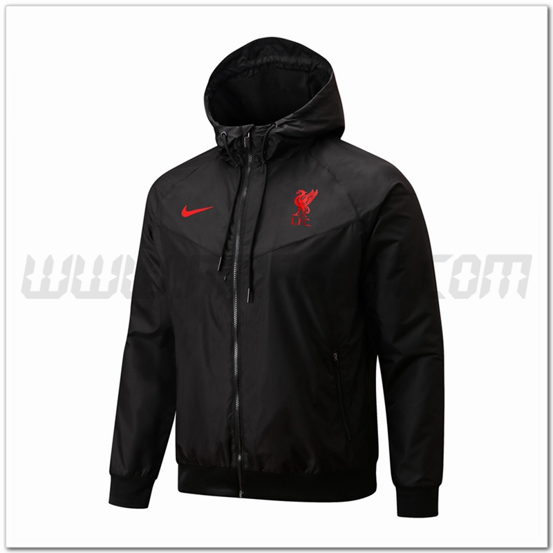 Giacca a vento FC Liverpool Nero 2022 2023