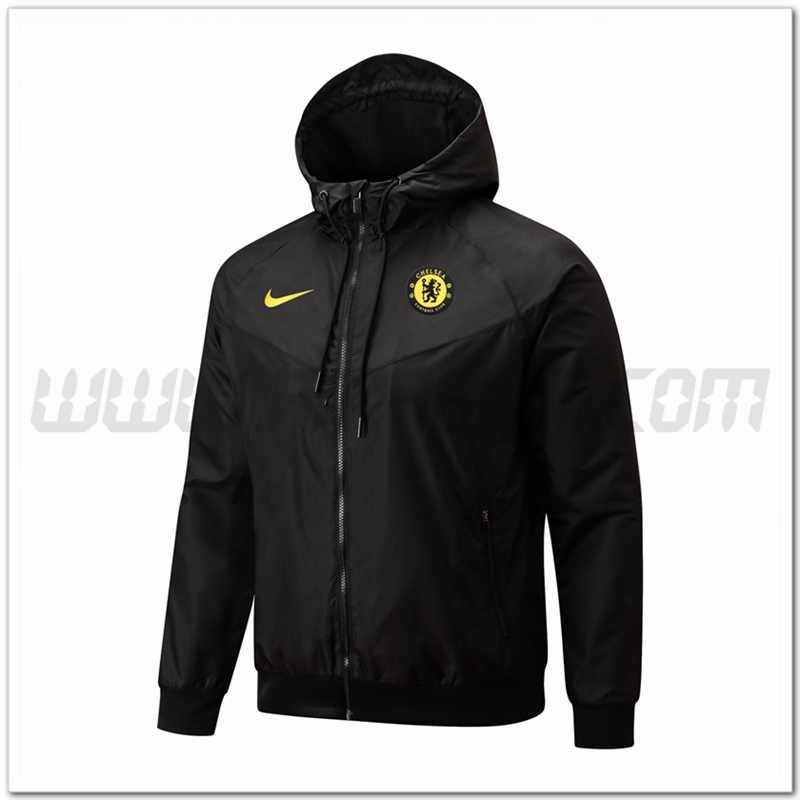 Giacca a vento FC Chelsea Nero 2022 2023