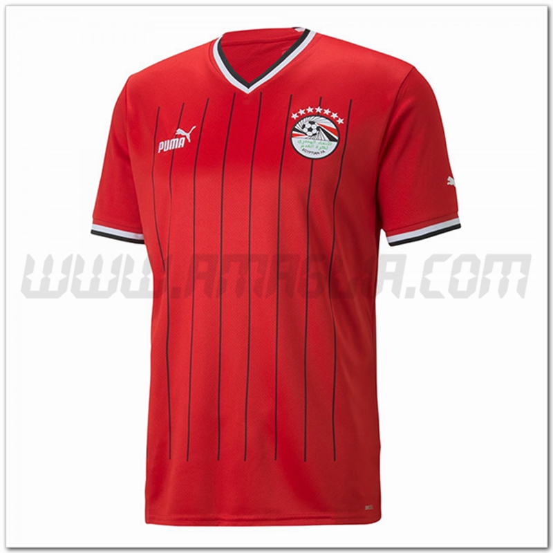 Nuovo Maglia Squadra Egitto Prima 2022 2023 Rosso