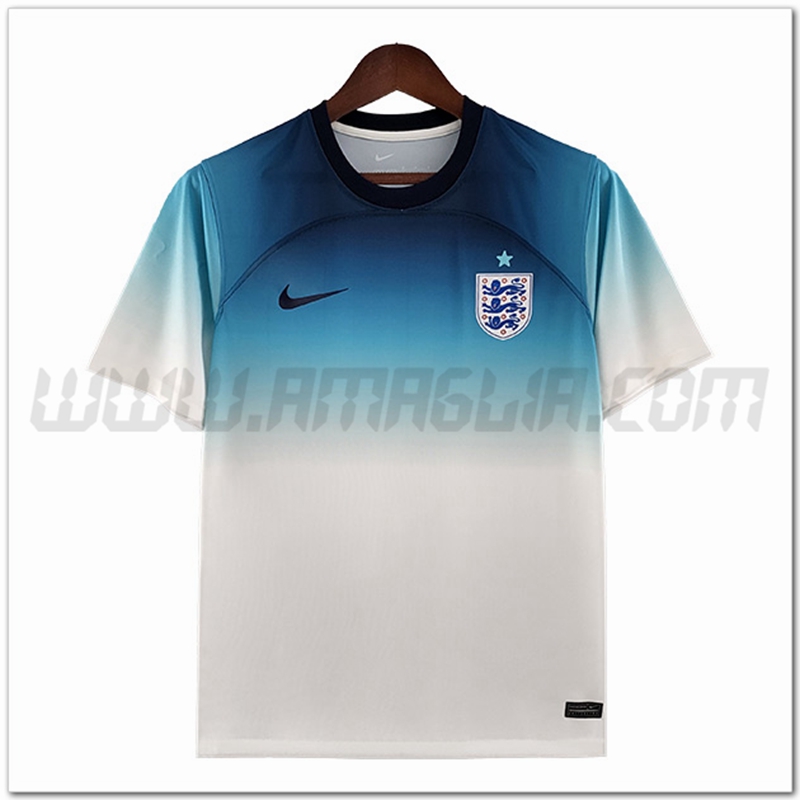 Maglia Squadra Inghilterra 2022 2023 Bianco blu