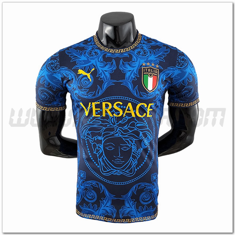 Maglia Squadra Italia Versace 2022 2023 Blu