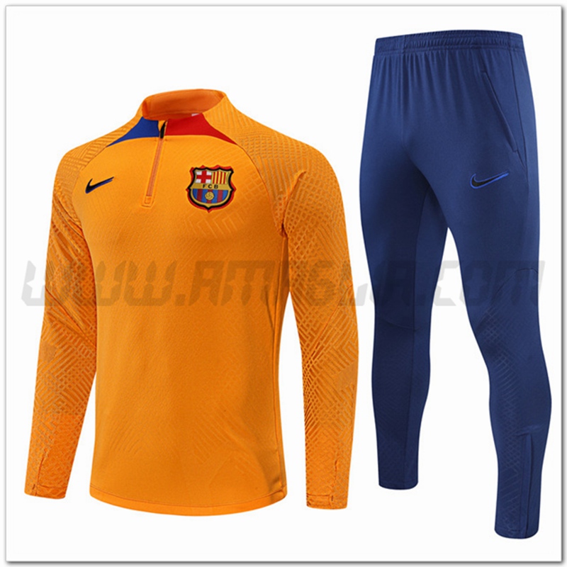 Tuta Allenamento FC Barcellona Giallo 2022 2023