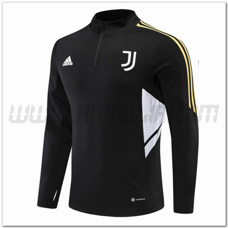 Felpa Allenamento Juventus Nero 2022 2023