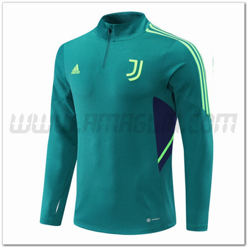 Felpa Allenamento Juventus Verde 2022 2023