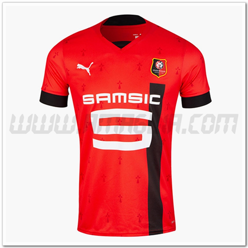 Nuovo Stade Rennais Prima Maglia 2022 2023 Rosso